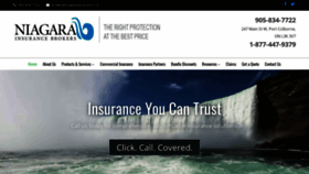 What Niagarainsurance.ca website looked like in 2019 (4 years ago)
