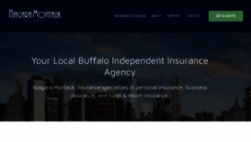 What Niagaramontauk.com website looked like in 2019 (4 years ago)