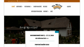 What Na-mlyne.cz website looked like in 2019 (4 years ago)