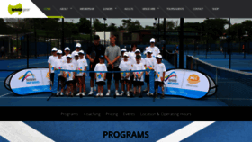 What Northshore-tennis.com.au website looked like in 2019 (4 years ago)