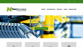 What Netconnect.be website looked like in 2019 (5 years ago)