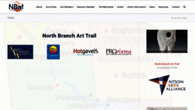 What Northbrancharttrail.com website looked like in 2019 (4 years ago)