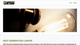 What Nextgenlawyers.com website looked like in 2019 (4 years ago)