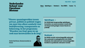 What Nsob.nl website looked like in 2019 (4 years ago)