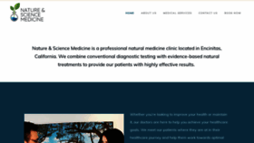 What Nsmedicine.com website looked like in 2019 (4 years ago)