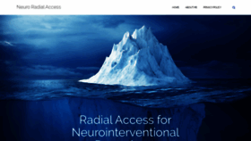 What Neuroradialaccess.com website looked like in 2019 (4 years ago)