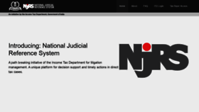 What Njrs-itd.gov.in website looked like in 2019 (4 years ago)