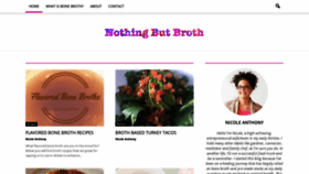 What Nothingbutbroth.com website looked like in 2019 (4 years ago)