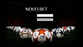 What Novelbet.com website looked like in 2019 (4 years ago)