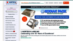 What Nortechlabsonline.com website looked like in 2019 (4 years ago)