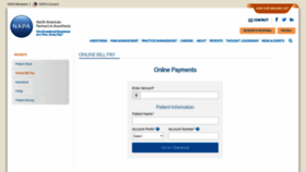 What Napabillpay.com website looked like in 2019 (4 years ago)
