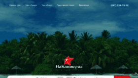 What Nakanikuly.ua website looked like in 2019 (4 years ago)