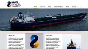 What Navig8chemicaltankers.com website looked like in 2019 (4 years ago)