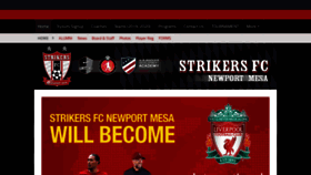 What Newportmesasoccer.com website looked like in 2019 (4 years ago)