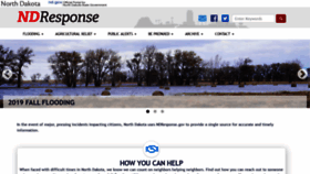 What Ndresponse.gov website looked like in 2019 (4 years ago)
