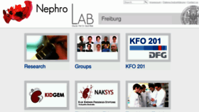 What Nephrolab.org website looked like in 2019 (4 years ago)
