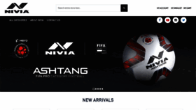 What Niviasports.com website looked like in 2019 (4 years ago)