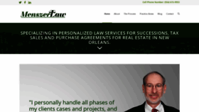 What Neworleansrealestatelaw.com website looked like in 2019 (4 years ago)