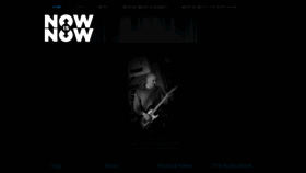 What Nowisnow.com website looked like in 2019 (4 years ago)