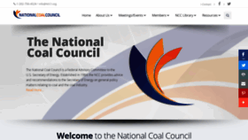 What Nationalcoalcouncil.org website looked like in 2019 (4 years ago)