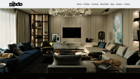 What Nitidodesign.com website looked like in 2019 (5 years ago)