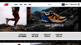 What Newbalancemexico.com website looked like in 2019 (5 years ago)