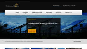 What Natlsolar.com website looked like in 2019 (4 years ago)