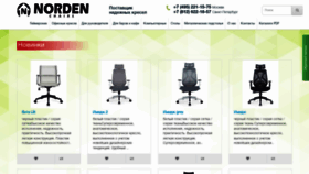 What Norden.group website looked like in 2019 (4 years ago)