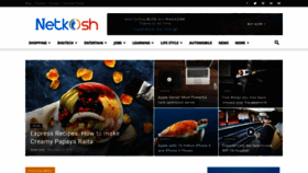 What Netkosh.com website looked like in 2019 (4 years ago)