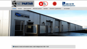 What Netpartar.is website looked like in 2019 (4 years ago)