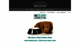What Nznaturalpetfood.co.nz website looked like in 2019 (4 years ago)