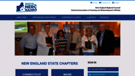 What Nercnahro.org website looked like in 2019 (4 years ago)