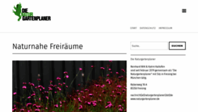 What Naturgartenplaner.de website looked like in 2019 (4 years ago)
