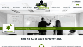 What Nwgsolutions.com website looked like in 2019 (5 years ago)