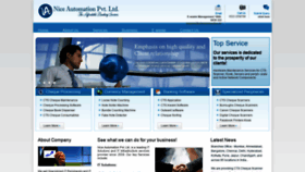 What Niceautomation.in website looked like in 2019 (6 years ago)