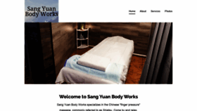 What Nysangyuanbodyworks.com website looked like in 2019 (4 years ago)