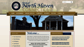 What Northhaven-ct.gov website looked like in 2019 (4 years ago)