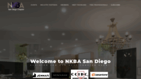 What Nkbasandiego.org website looked like in 2019 (4 years ago)