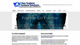 What Ne-dyslexia.com website looked like in 2019 (4 years ago)