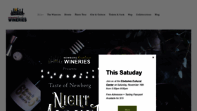 What Newbergdowntownwineries.com website looked like in 2019 (4 years ago)