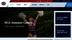 What Ncacamp.com website looked like in 2019 (4 years ago)