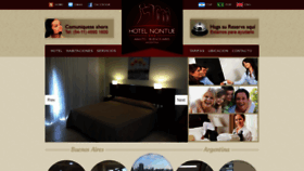 What Nontuehotel.com.ar website looked like in 2019 (4 years ago)