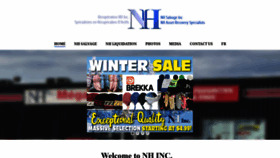What Nhinc.ca website looked like in 2019 (4 years ago)