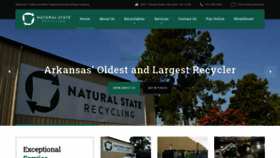 What Natural-staterecycling.com website looked like in 2019 (4 years ago)