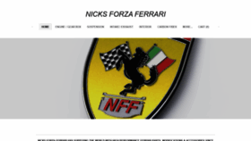 What Nicksforzaferrari.net website looked like in 2019 (4 years ago)