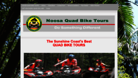What Noosaquadbikes.com website looked like in 2019 (4 years ago)