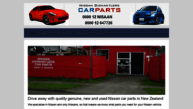 What Nissandismantlers.co.nz website looked like in 2019 (4 years ago)
