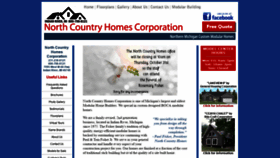 What Northcountryhomescorp.com website looked like in 2019 (4 years ago)