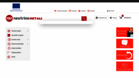 What Neutrinometali.hr website looked like in 2019 (4 years ago)