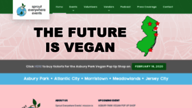 What Njvegfest.com website looked like in 2019 (4 years ago)